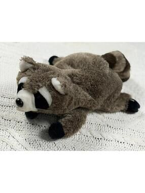 Vintage 1983 Dakin Raccoon Hand Puppet Plush Stuffed Animal 80s Retro Toy Rare